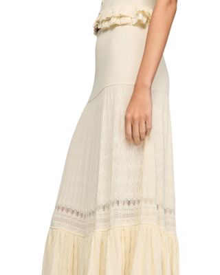 Aria Long Knit Skirt