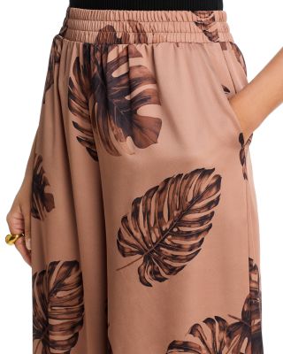 Asami Chain One Shoulder Blouse & Lillian Wide Leg Pants