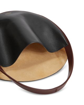 Pivot Medium Leather Hobo Bag