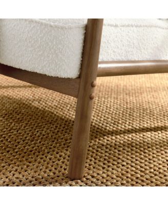  Charlie Boucle Upholstered Armchair