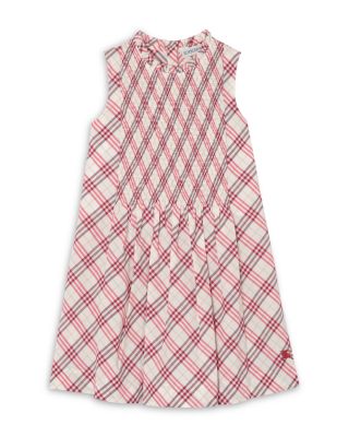 Girls' Yvette Check Sleeveless Cotton Dress - Little Kid, Big Kid