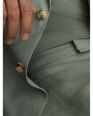 Atlantic Tailored Fit Linen Blazer