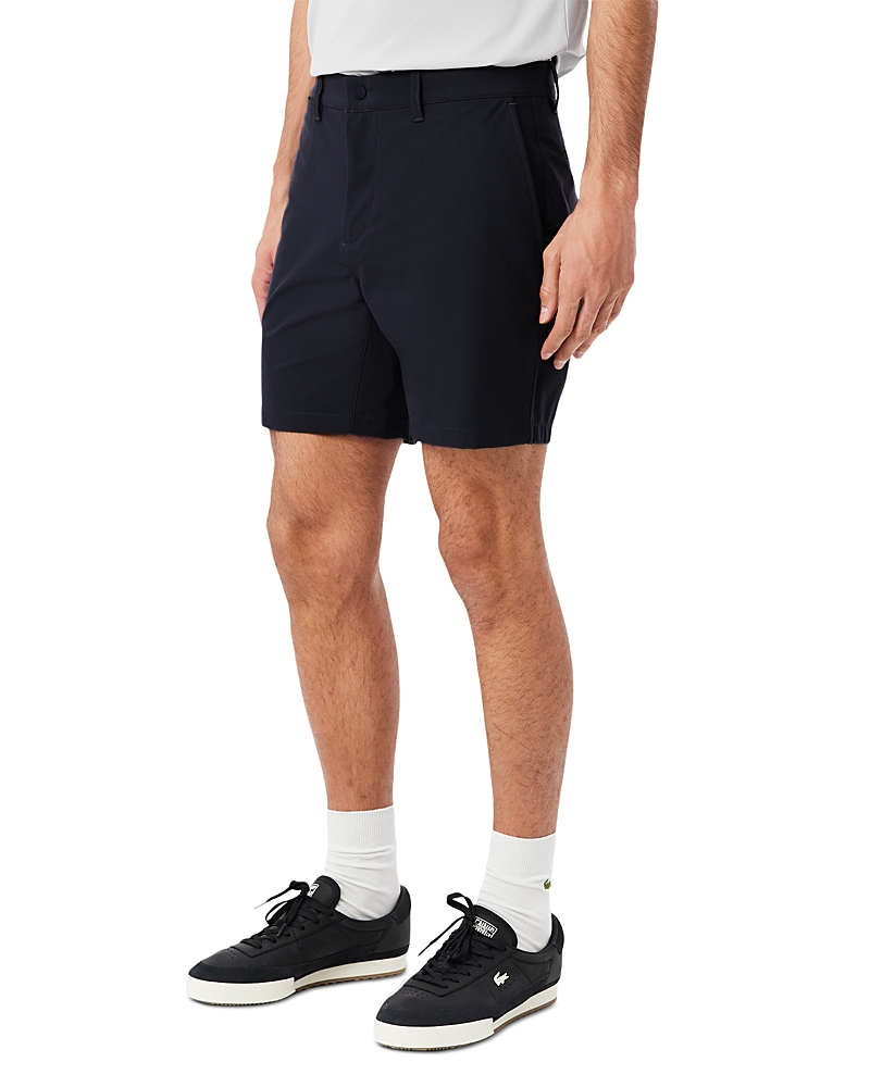 Lacoste Regular Fit Stretch Cotton Blend Chino Bermuda Shorts