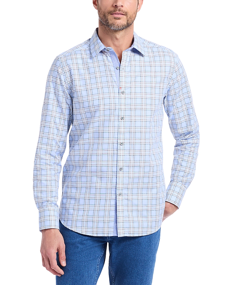 Robert Graham Portsoken Plaid Long Sleeve Woven Shirt