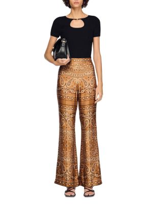 Nacre Openwork Neck Sweater