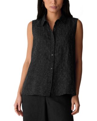 Classic Collar Linen Shirt