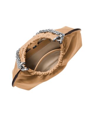 Indie Medium Tan Cinched Shoulder Bag