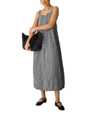 Square Neck Lantern Dress