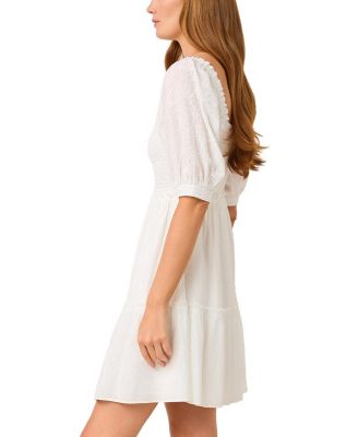 Hadly Short Sleeve Smocked Dress
