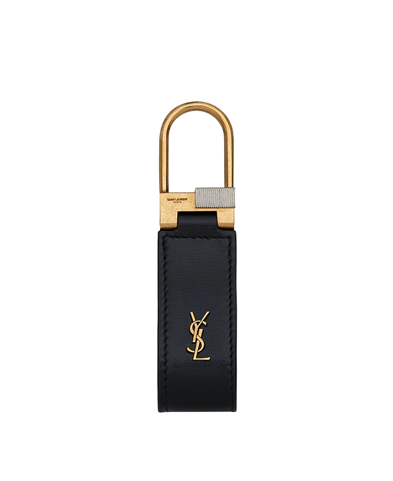 Saint Laurent Tiny Cassandre Keyring · OS