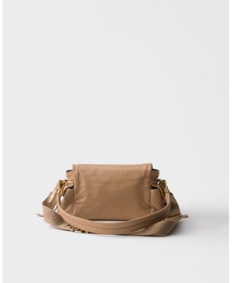 Explore Medium Nappa Leather Shoulder Bag with Flap