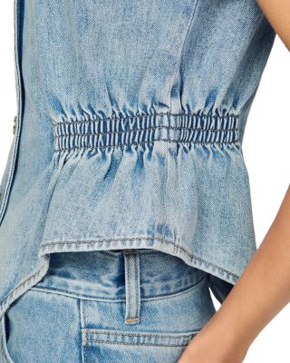 Denim Top in Blue Jean