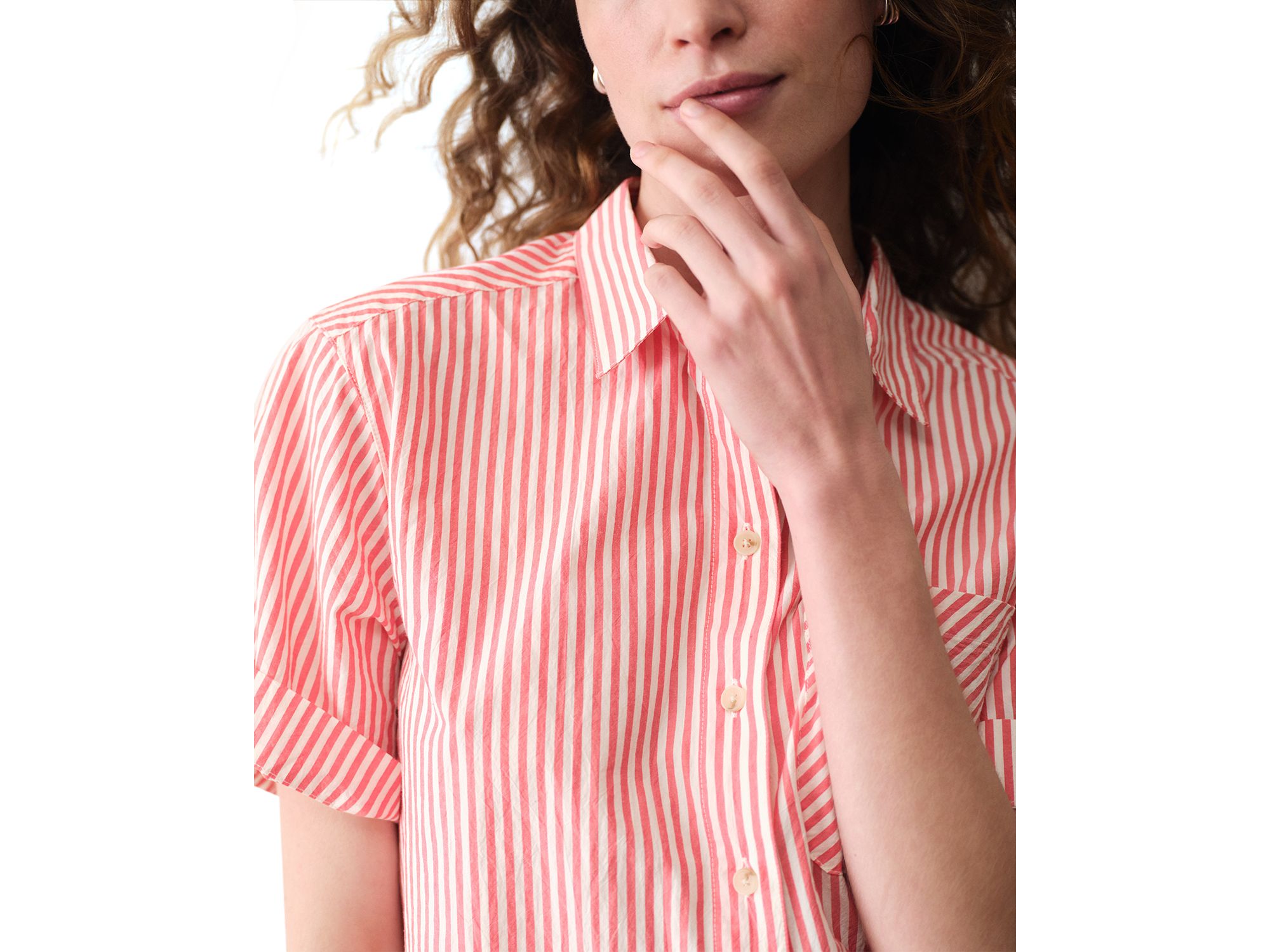 Jordie Poplin Shirt — Image 6