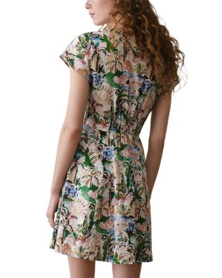 Camila Button Front Mini Dress