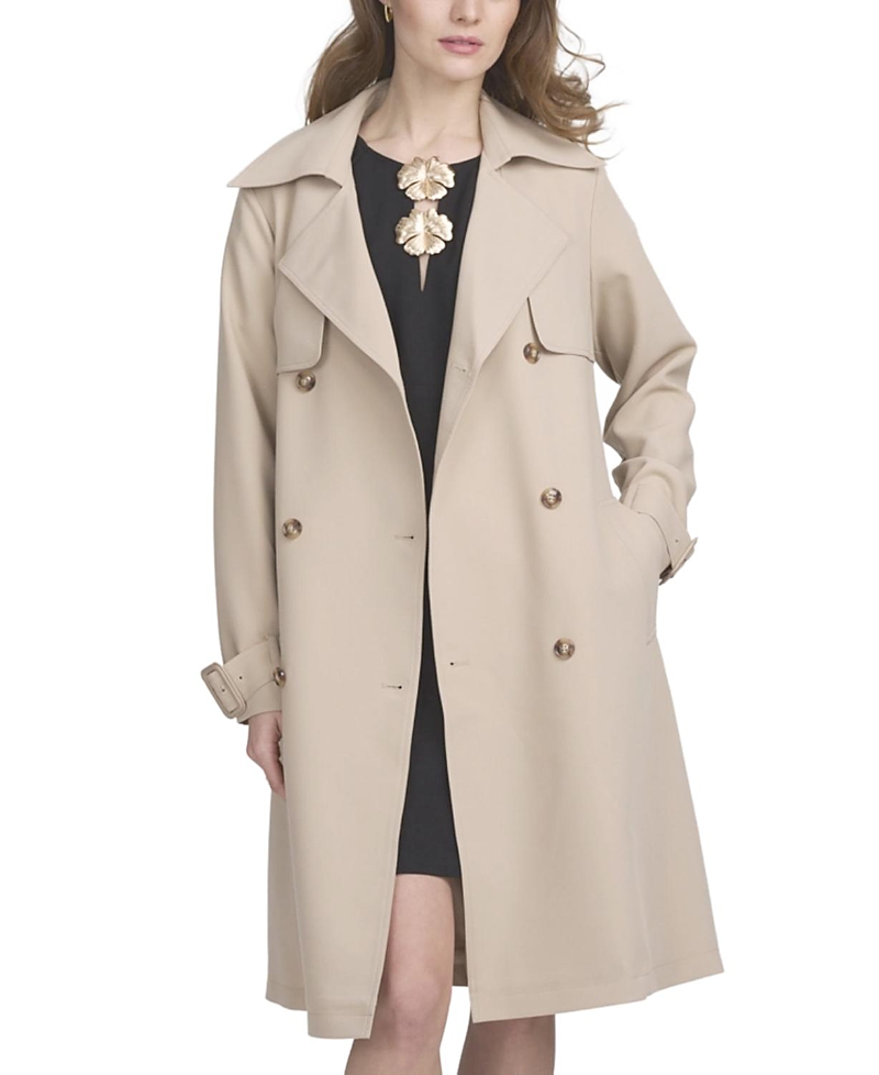 Elle Collection Classic Trench Coat