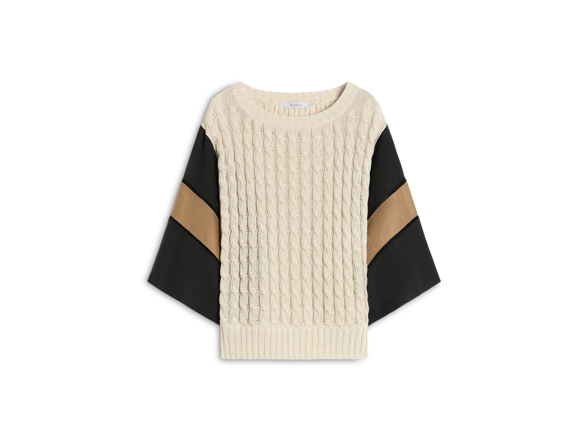Mxmscatola Crewneck Linen Sweater — Image 5