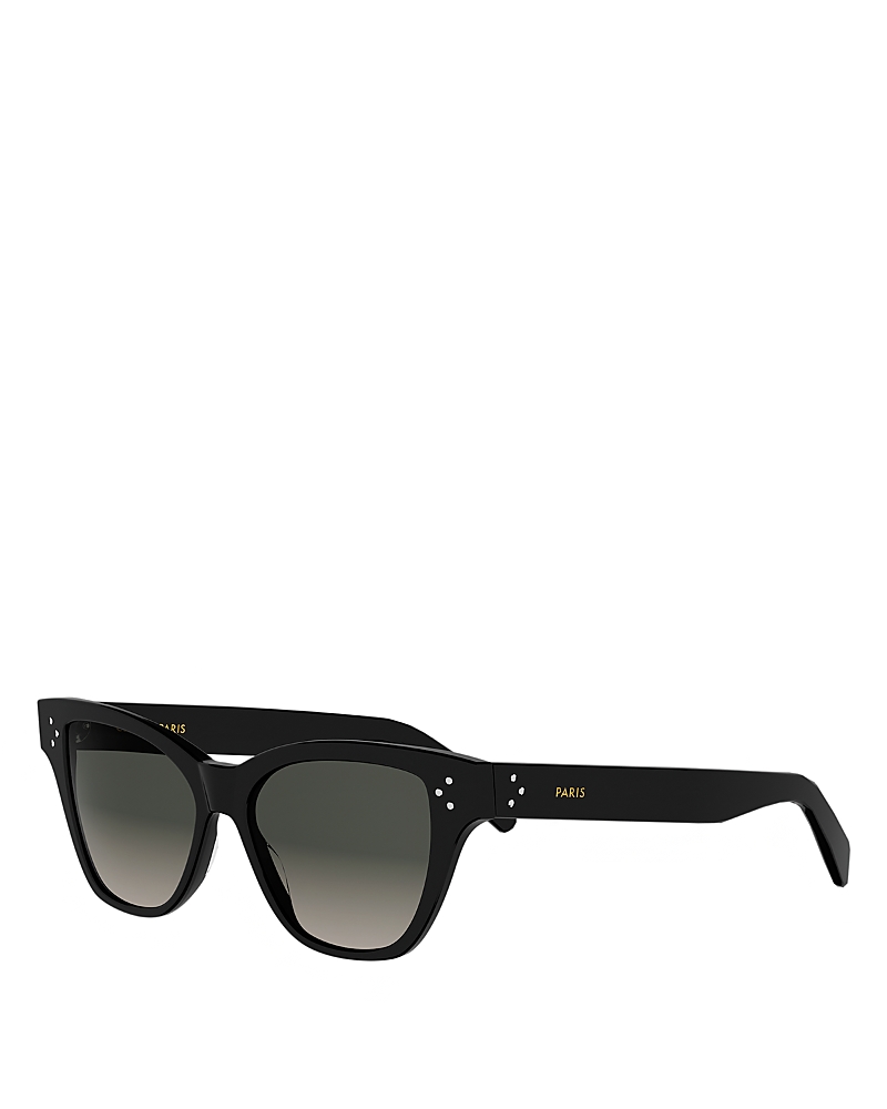 Celine 3 Dots Hd Cat Eye Sunglasses, 52mm