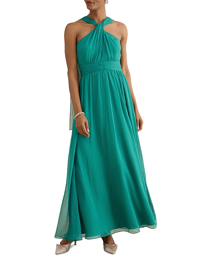 Hobbs London Winona Halter Dress