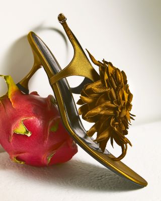 Women's Tee Thong Flower Sandals