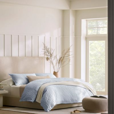 Relaxed Seersucker Duvet Cover Set