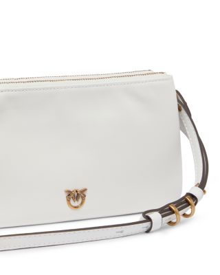 Double Mini Leather Crossbody