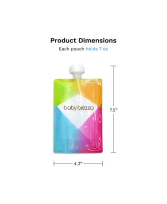 Baby Food Pouches, 10 Pack