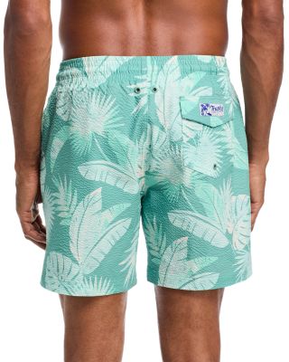 Sano Tropical Leaves Toss 6.5" Swim Trunks