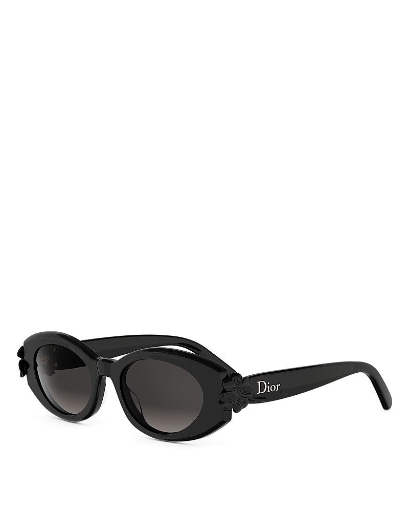 Dior Clover B1I Oval Sunglasses, 52mm