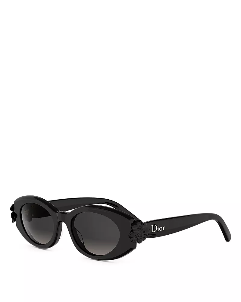 Dior Clover B1I Oval Sunglasses, 52mm