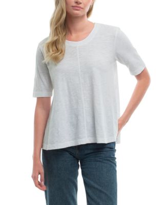  Elbow Sleeve Trapeze Top