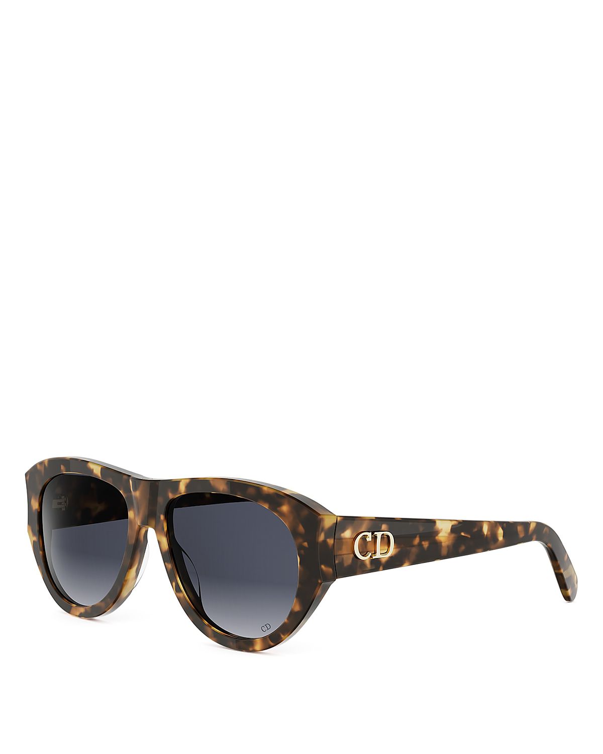 Dior DiorGlow A1I Pilot Sunglasses, 55mm