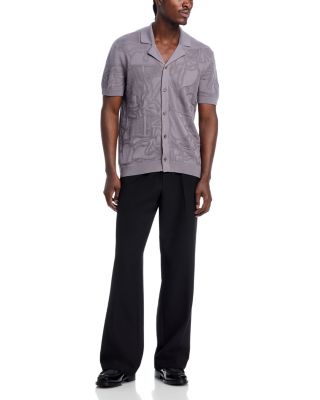 C-Noy Patterned Button Down Shirt 