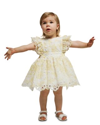 Girls' Annie Broderie Mini Dress - Baby, Little Kid