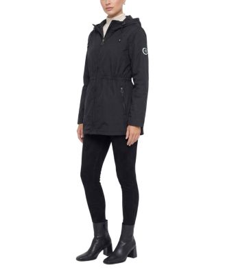  Lightweight Jacket with Zip Pockets and Concealed Hood