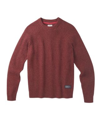  Ray Fisherman Rib Crew Neck Sweater
