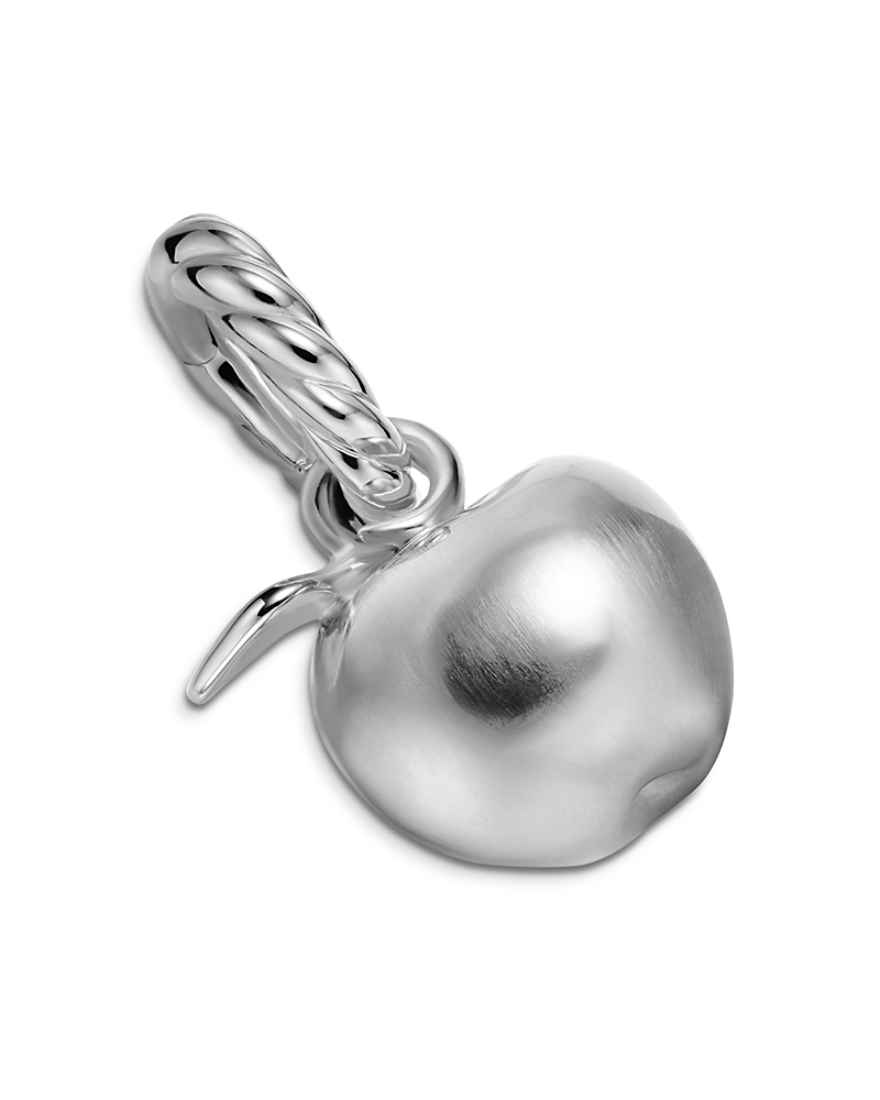 David Yurman Petite Apple Amulet in Sterling Silver, 10mm · OS