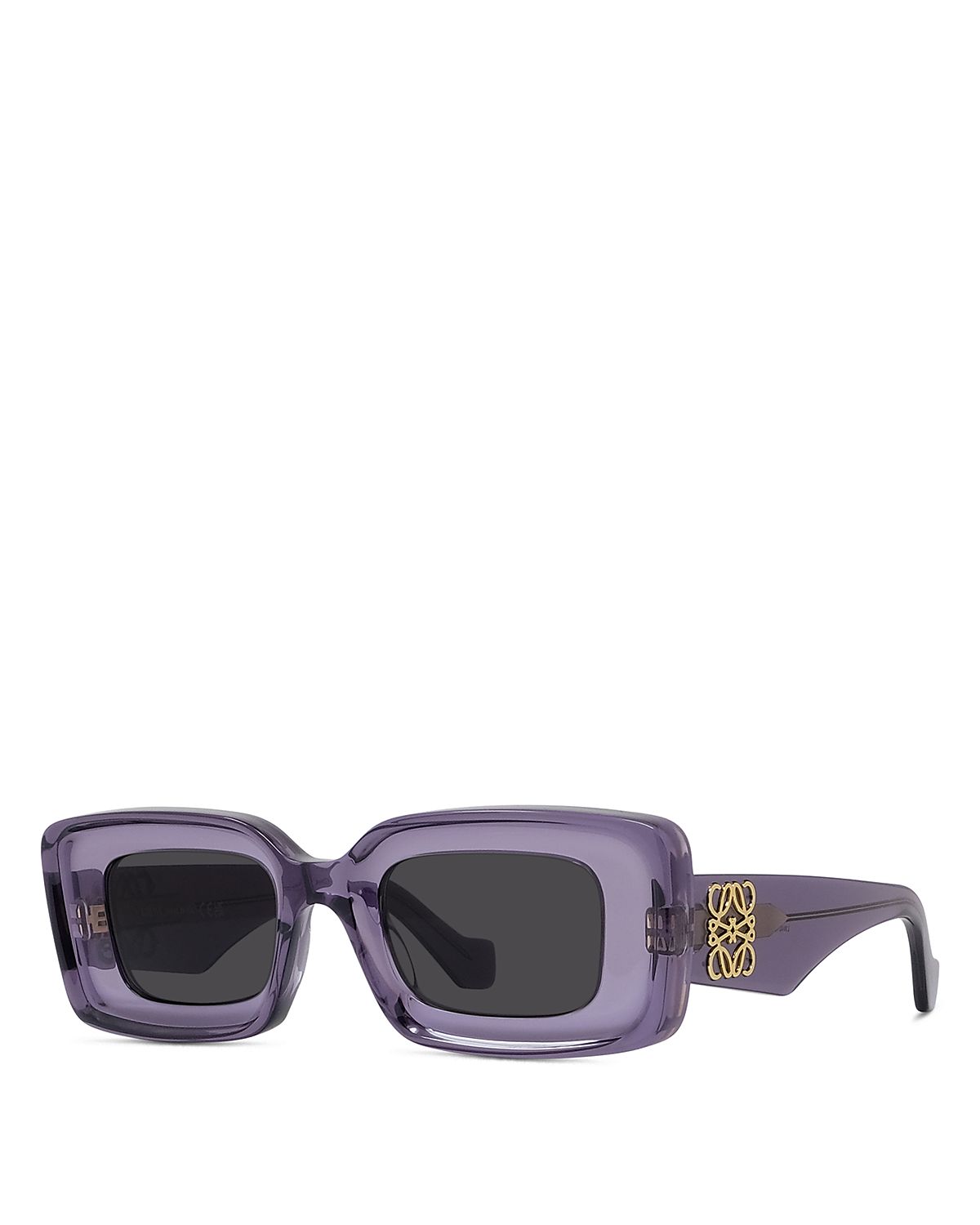 Loewe Slim Geometric Sunglasses, 50mm