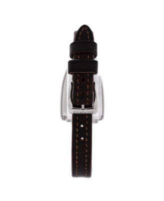 Galop d'Hermes Quartz Watch in Stainless Steel and Leather 26mm