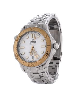  Seamaster Diver Paris 2024 300M Co-Axial Master Chronometer Automatic Watch in Stainless Steel and Gold 42mm