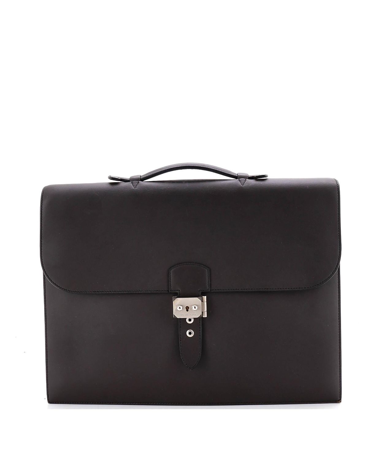 Pre-Owned HERMES 38 Sac a Depeches Bag Sombrero