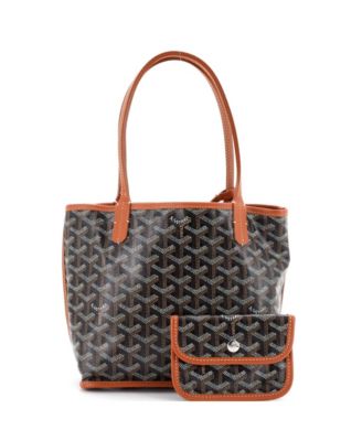  Mini Anjou Reversible Tote Coated Canvas