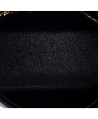 Kelly 32 Handbag Blue Togo with Gold Hardware