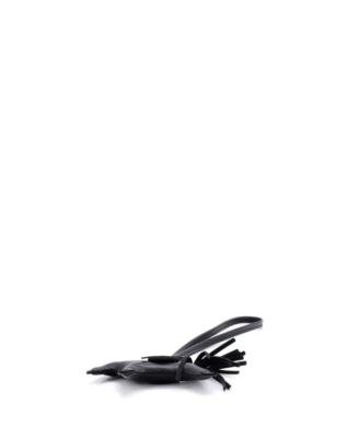 PM So Black GriGri Rodeo Bag Charm Leather