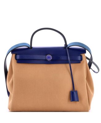 31 Herbag Zip Leather and Toile