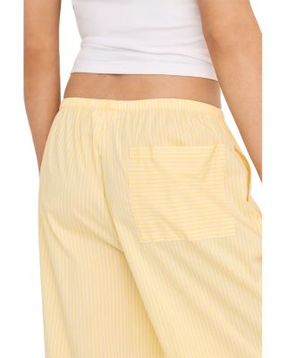 Poplin Pull On Pants