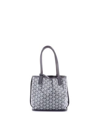  Mini Anjou Reversible Tote Coated Canvas