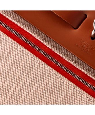 31 Herbag Zip Berline Vache Canvas and Leather