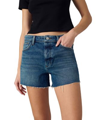 The Jessie Relaxed Denim Shorts in Bad Apple