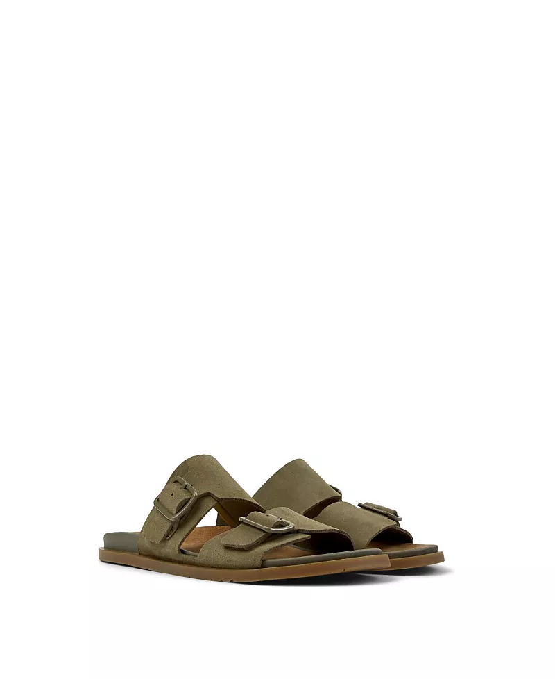 Camper Men's Lluc 2-Strap Leather Sandals