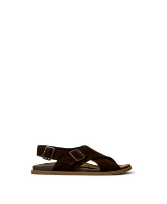 Men's Lluc Leather X-Strap Sandals